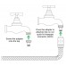 3/4in Female Tap Adapter